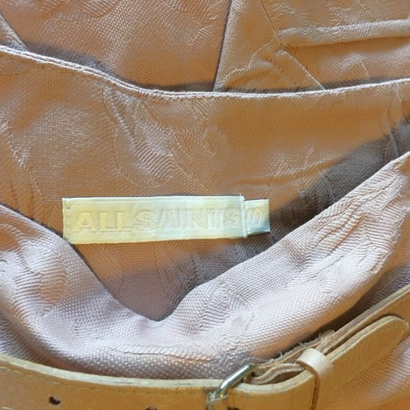 𝗔𝗟𝗟 𝗦𝗔𝗜𝗡𝗧𝗦 Misty Pink Jacquard Jacket & Skirt Set - Picture 11 of 14